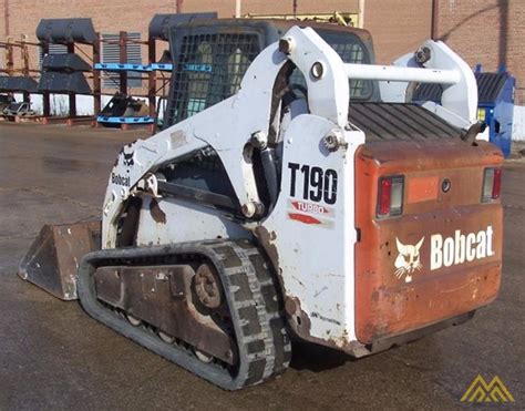 bobcat t190 compact track loader for sale|bobcat t190 sold price.